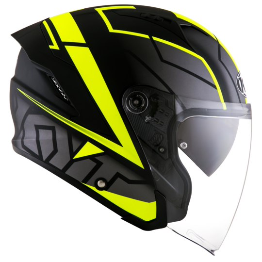 KYT NF-J - Motion matt yellow  "XS" a "M"